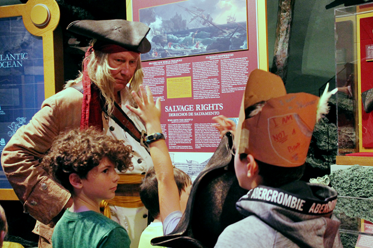 Pirates and Explorers Camp at the Tampa Bay History Center
