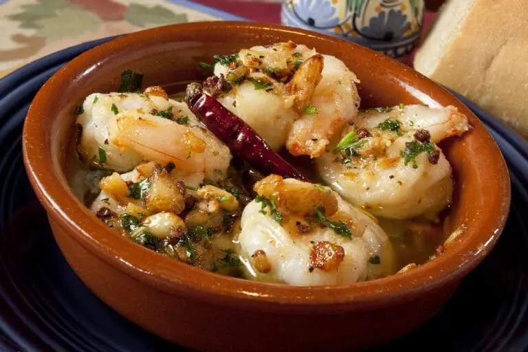 Columbia Cafe Gambas al Ajillo