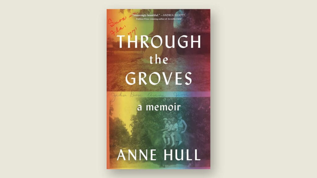 Book cover for Through the Groves: A Memoir by Anne Hull