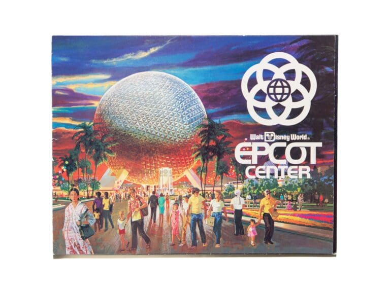 Epcot Center promotional booklet.