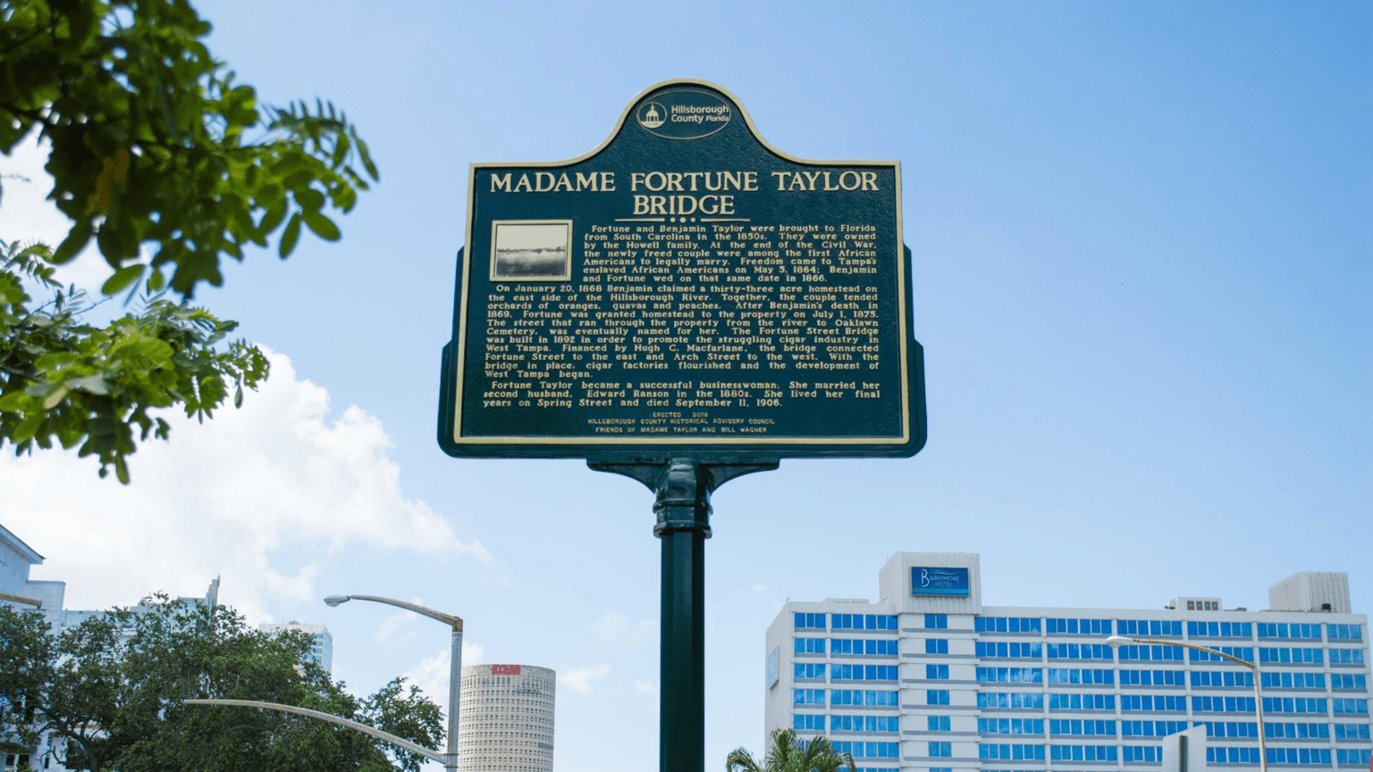 Madame Fortune Taylor Walking Tour Tampa Bay History Center