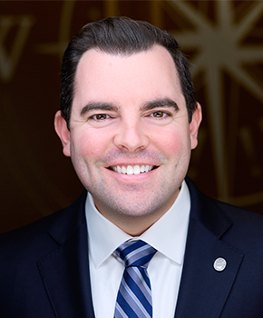 Billy Somerville, Senior Director of Marketing and Communications at the Tampa Bay History Center