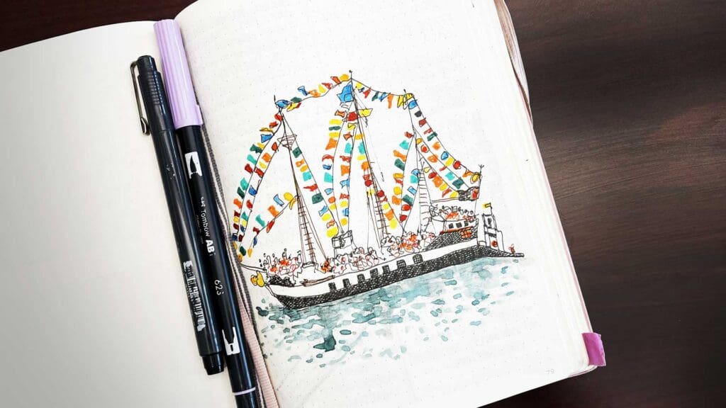 Illustration of the Jose Gasparilla II